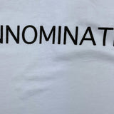 Hinnominate Solid Color Crew Neck T-Shirt with Print White for Girls