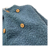 TEDDY E MINOU cardigan tinta unita con cappuccio  Verde per Neonato I24CN016PE027X VERDE TEDDY E MINOU 