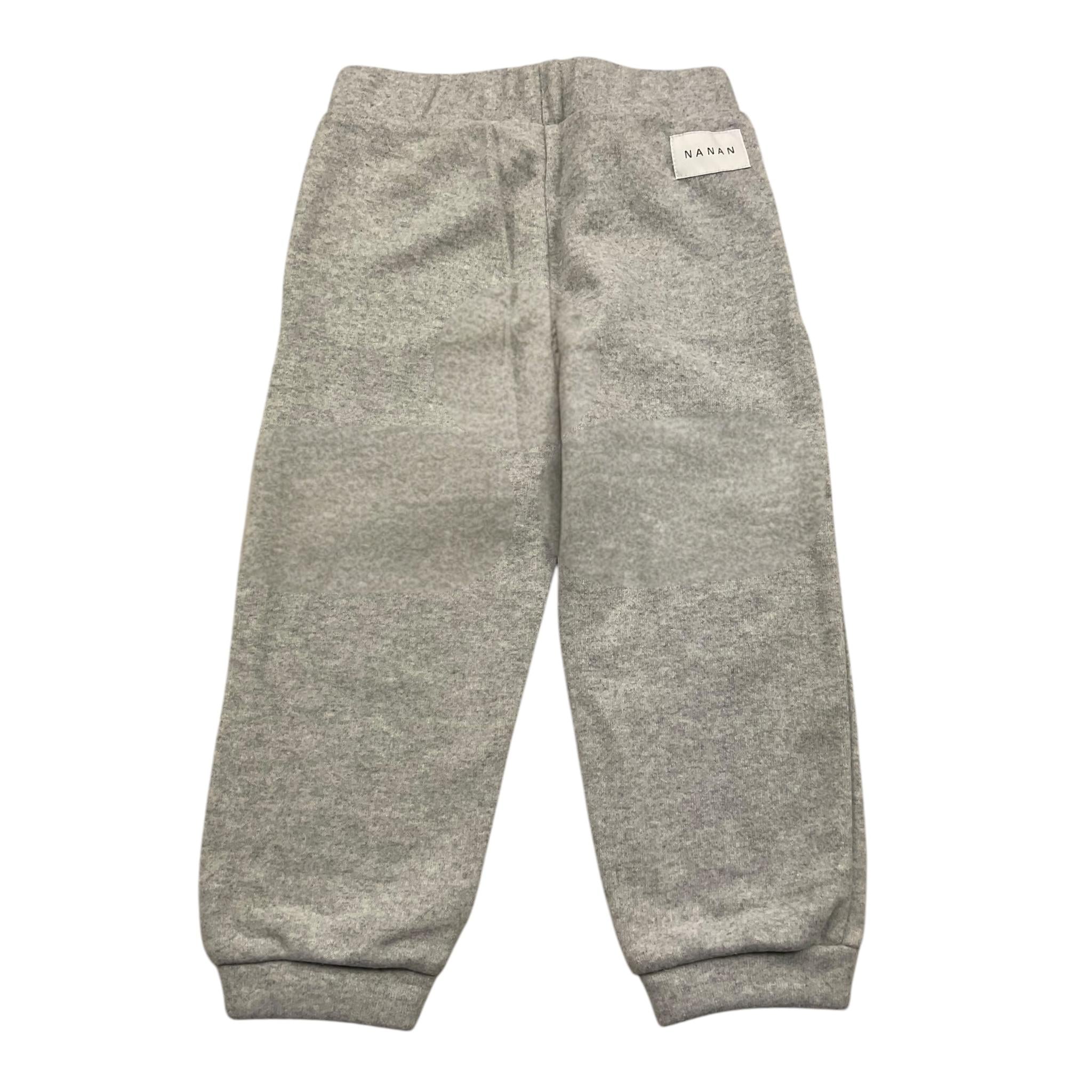 NANAN pantalone tinta unita con toppe Grigio per Neonato I2428148GRN GRIGIO NANAN 