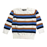 Never Too Complete Solid Color Jeans With Elastic Waist-Blue Sweater For Newborn