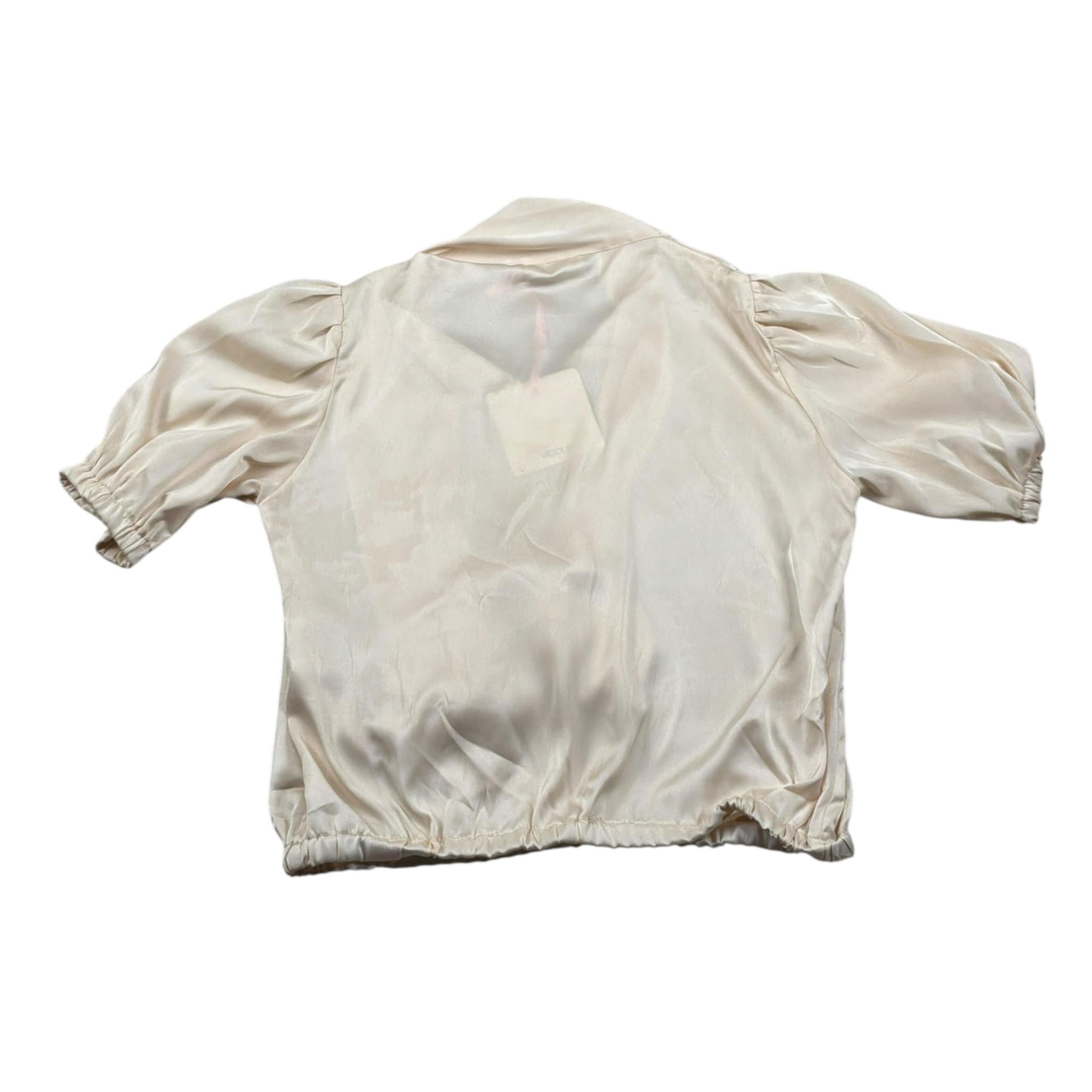 Vicolo Camicia Mzza Manica tinta unita Avorio per Bambina 3146C0839 AVORIO VICOLO 