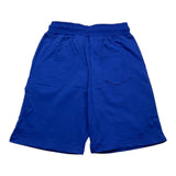 Kejo Bermuda Solid Color Elastic Waist Tracksuit Cobalt For Boys