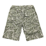 Zhoe &amp; Tobiah Solid Color Bermuda Shorts With White Pattern For Boys