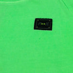 F**K T-Shirt Girocollo Tinta Unita con Logo per Bambino FJ2450038FGX VERDE FLUO F**K 