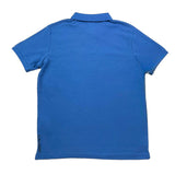 US Pollo Assn Polo Shirt Solid Color With Logo And Buttons Blue For Boys