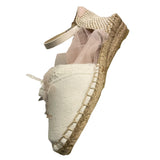 Juana Sanchez Plain Espadrilles With Cream Appliques For Girls