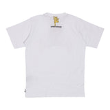 Sprayground T-Shirt Girocollo Tinta Unita con Stampa per Bambino SPY1038WHT BIANCO SPRAYGROUND 