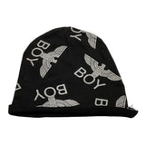 BOY LONDON cappell tinta unita con ricami Nero per Bambino BDLCR NERO BOY LONDON 