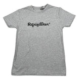 Refrigiwear T-Shirt Girocollo Tinta Unita Constampa per Bambino RW376 GRIGIO REFRIGIWEAR 