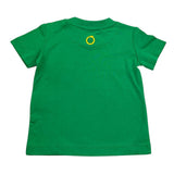Trussardi T-Shirt Girocollo Tinta Unita con Logo per Neonato TIP24001TS VERDE TRUSSARDI 