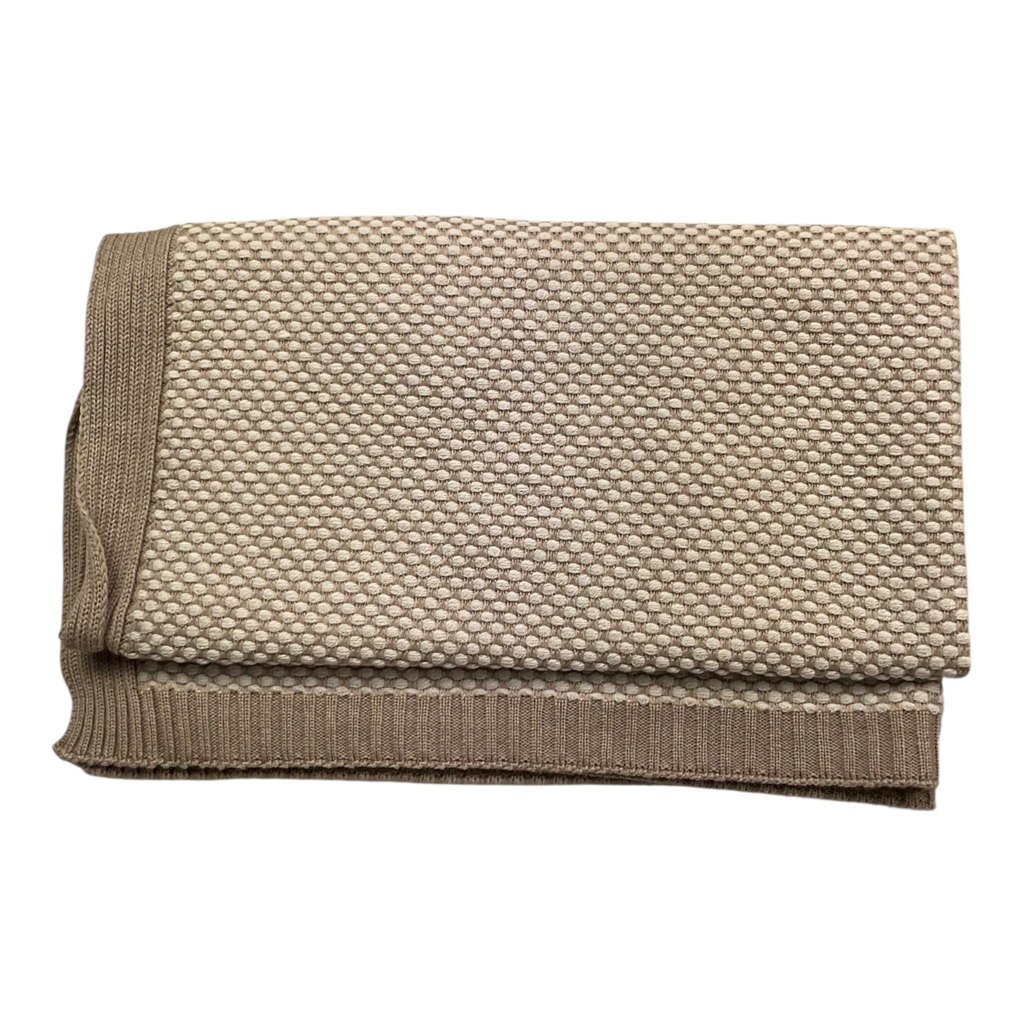 MARLU' coperta tinta unita con fantasia Beige per Neonato IF5080 BEIGE MARLU' 