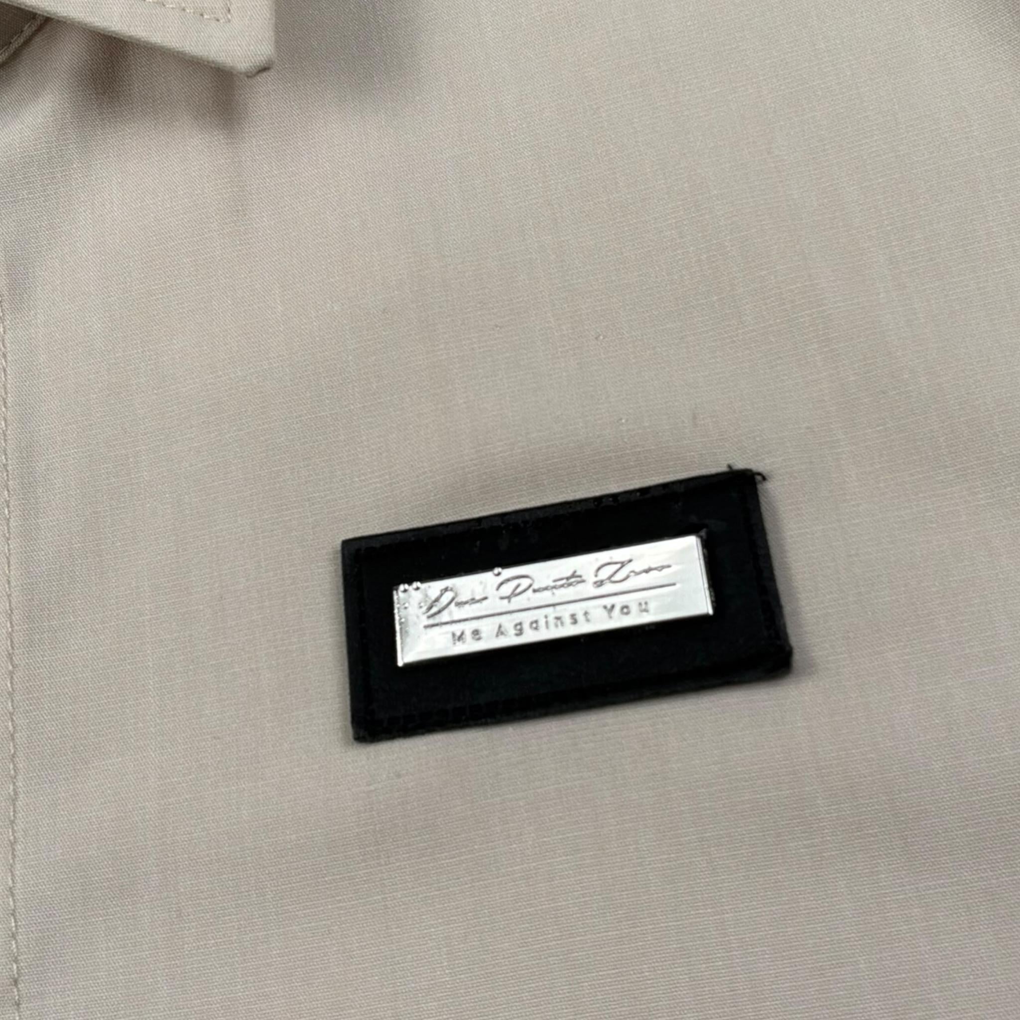 Duepuntozero Camicia Tinta Unita Smanicata per Bambino SMAR2 BEIGE DUEPUNTOZERO 