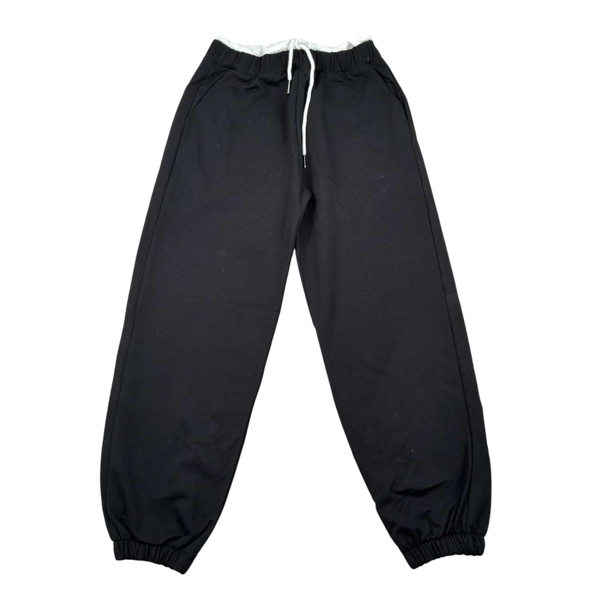 Imperial Pantalone Tuta Tinta Unita per Bambina FJ23042G75 NERO IMPERIAL 