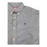 Cesare Paciotti Plain Shirt with Micropattern White for Children