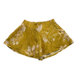 Zhoe &amp; Tobiah Solid Color Shorts With Yellow Pattern For Girls