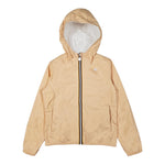 K-Way Giubbino Reversibile Bicolore con Cappuccio per Bambina K41337WX BIANCO/ARANCIONE K-WAY 