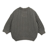 PLAY UP cardigan tinta unita con bottoni Verde per Bambina PA011AP11404 VERDE PLAY UP 