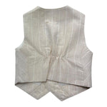 Manuel & Frank Gilet Tinta Unita con Fantasia per Neonato MF5194BN BEIGE MANUEL & FRANK 