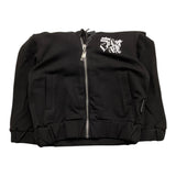 JOHN RICHMOND felpa tinta unita con zip e cappuccio Nero per Neonato RIA25100FE NERO JOHN RICHMOND 