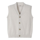 Mayoral Gilet Tinta Unita In Maglia per Bambino 3370 FANGO MAYORAL 