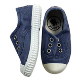 Chipie Sneakers Solid Color With Contrasting Sole Blue For Newborn