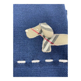 BABY LORD coperta tinta unita con stampa Blu per Neonato 140 BLU BABY LORD 