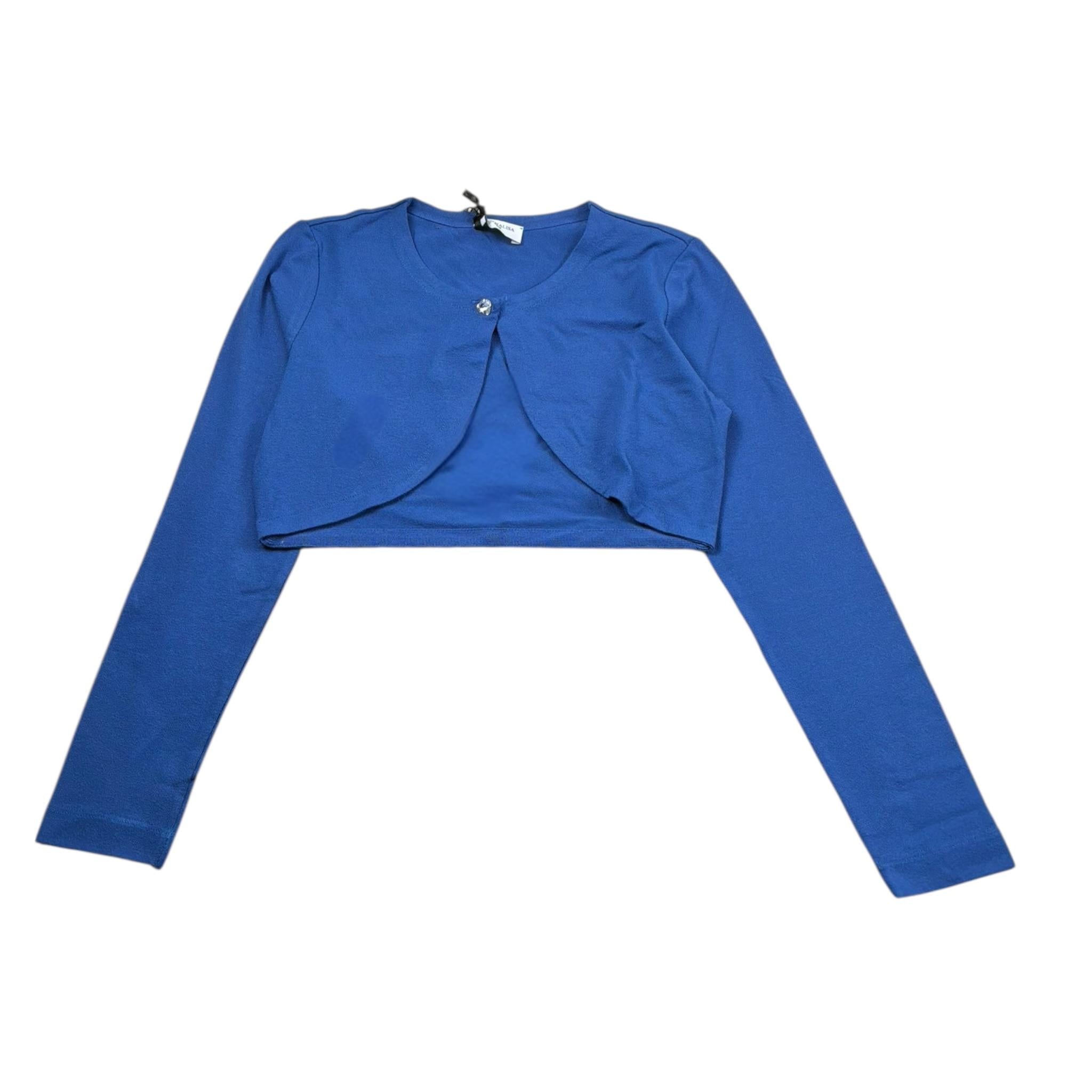 Monnalisa Coprispalle Tinta Unita per Bambina 171800 COBALTO MONNALISA 