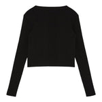 PATRIZIA PEPE shirt girocollo tinta unita Nero per Bambina 7K0050 NERO PATRIZIA PEPE 