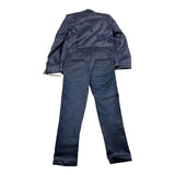 Shako' Complete 4 Pieces Shirt-Jacket-Pants-Bow Tie Blue For Boys