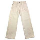 pantalone tinta unita girovita regolabile PP3977 PANNA PAOLO PECORA 