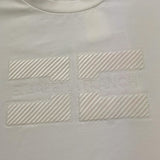Elisabetta Franchi T-Shirt Girocollo Tinta Unita con Applicazioni Brillantini per Bambina EFTS230 BIANCO ELISABETTA FRANCHI 