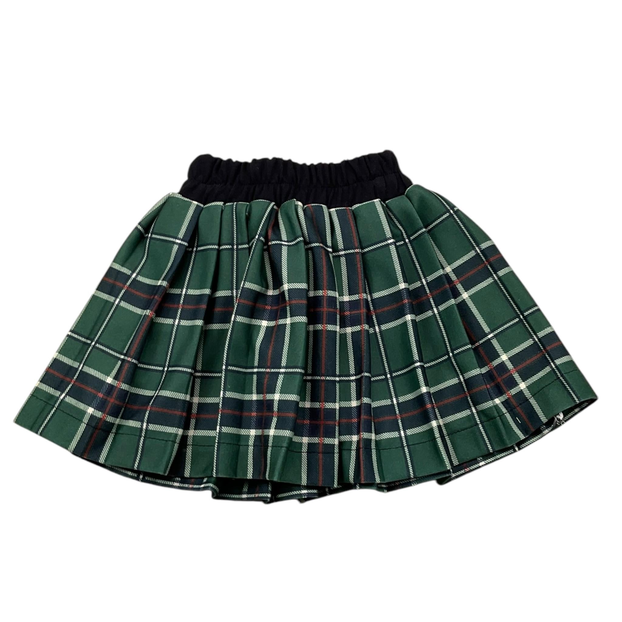 LE BEBE' gonna fantasia scozzese con elastico in vita Verde per Neonata LBG6059 VERDE LE BEBE' 