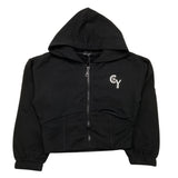 YOURS felpa con zip e cappuccio tinta unita Nero per Bambina BY1861 NERO YOURS 