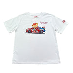 Saint Barth T-Shirt Girocollo Tinta Unita con Stampa per Bambino 00292L BIANCO SAINT BARTH 