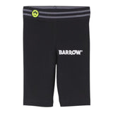 Barrow Kids Solid Color Black Logo Print Leggings For Girls