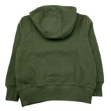 REPLAY felpa chiusa con cappuccio tinta unita cn logo Verde per Bambino SB2448 VERDE REPLAY 