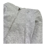 Juicy Couture Felpa Tinta Unita con Zip E Cappuccio per Bambina JBX6711 GRIGIO JUICY COUTURE 