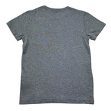 Sun68 T-Shirt Girocollo Tinta Unita con Taschino per Bambino T31301 GRIGIO SUN68 