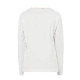 LIU JO shirt girocollo tinta unita con stampa Bianco per Bambina GF4158XX BIANCO LIU JO 
