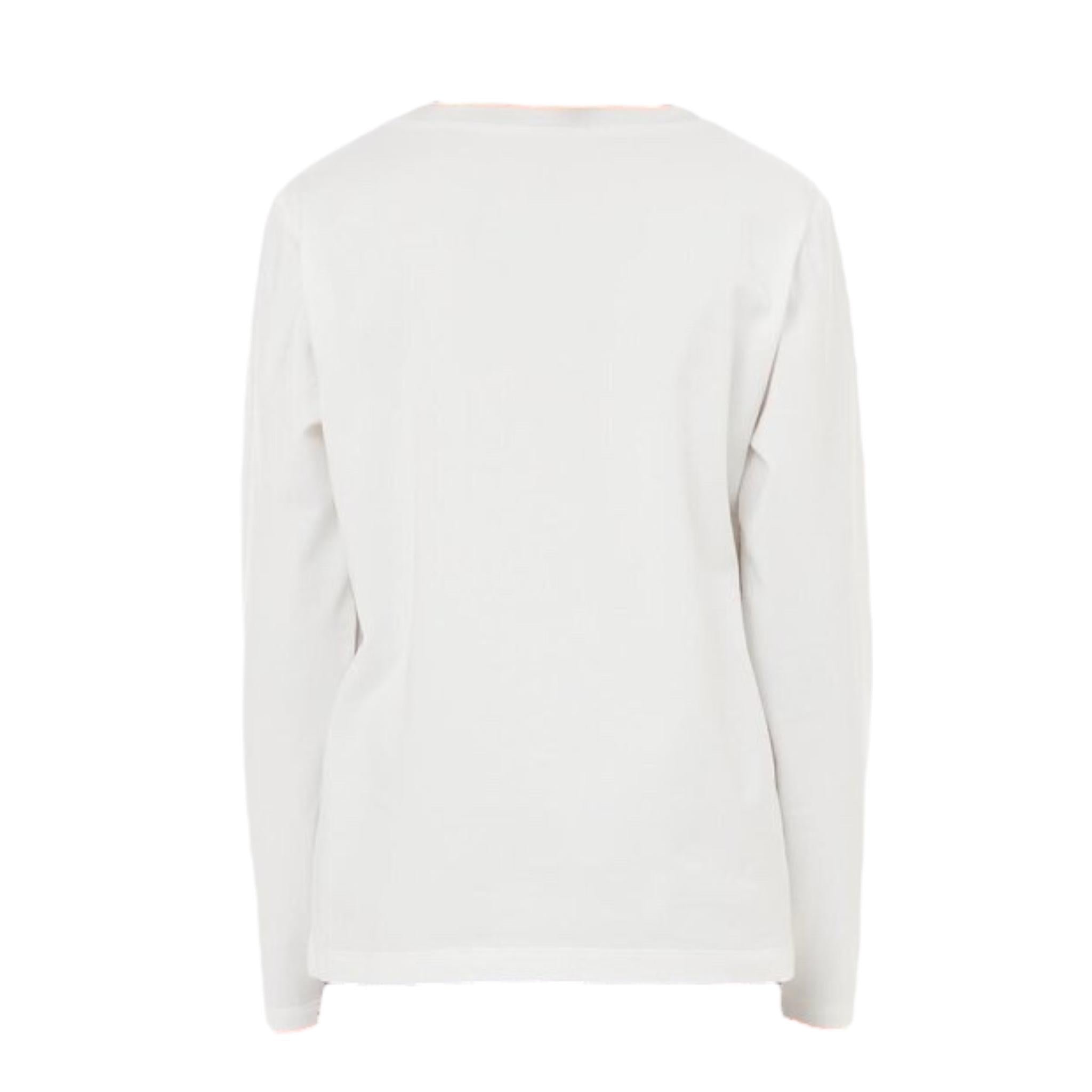 LIU JO shirt girocollo tinta unita con stampa Bianco per Bambina GF4158XX BIANCO LIU JO 