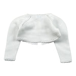 Mac Ilusio'N Coprispalle Tinta Unita con Bottoni per Neonata 9668 BIANCO MAC ILUSIO'N 