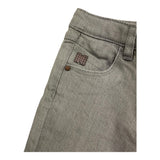 CARRE'MENT BEAU jeans tinta unita con girovita regolabile Grigio per Bambino Y04161 GRIGIO CARRE'MENT BEAU 