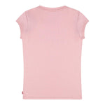 Levi'S T-Shirt Tinta Unita Girocollo con Stampa per Bambina 4E4234 ROSA LEVI'S 