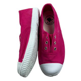 Chipie Sneakers Solid Color With Contrasting Fuchsia Sole For Baby Girl