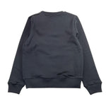 CALVIN KLEIN felpa girocollo tinta unita con stampa Nero per Bambino U00602K NERO CALVIN KLEIN 