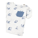 Mayoral T-Shirt Tinta Unita con Stampa per Neonato 1058 BIANCO MAYORAL 