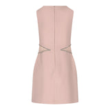 Fun & Fun Abito Giromanica Tinta Unita per Bambina FNCJDR00981XX ROSA FUN & FUN 