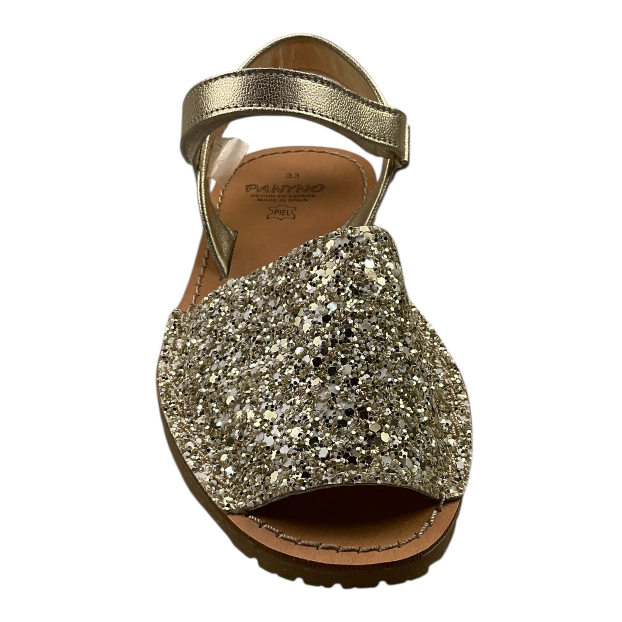 PANYNO sandali tinta unita con brillantini Oro per Bambina B1822 ORO PANYNO 