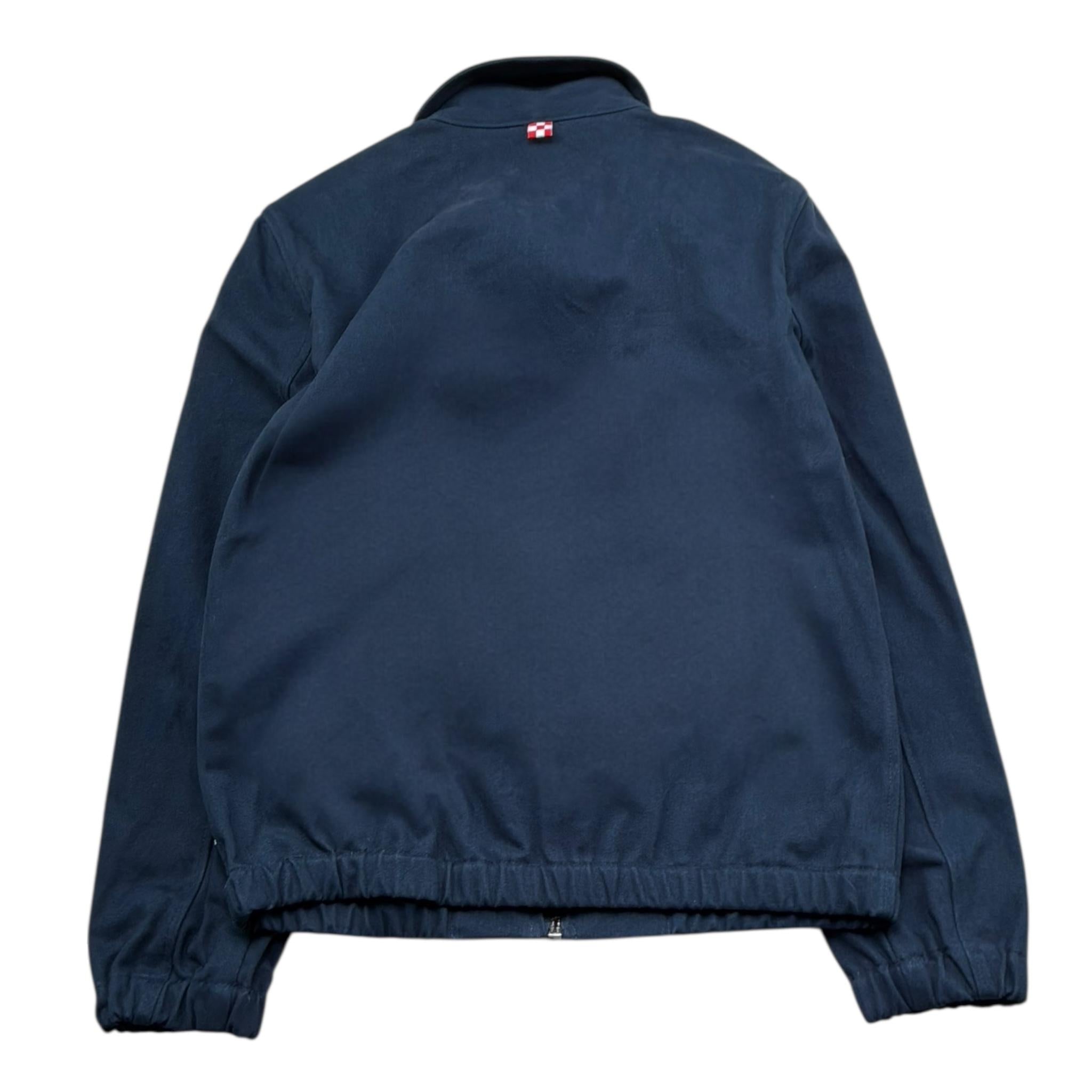 Saint Barth Giubbino Tinta Unita con Zip per Bambino 00097L BLU SAINT BARTH 