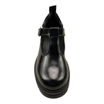 DOU DOU sandali tinta unita con fiba Nero per Bambina 24ID409 NERO DOU DOU 